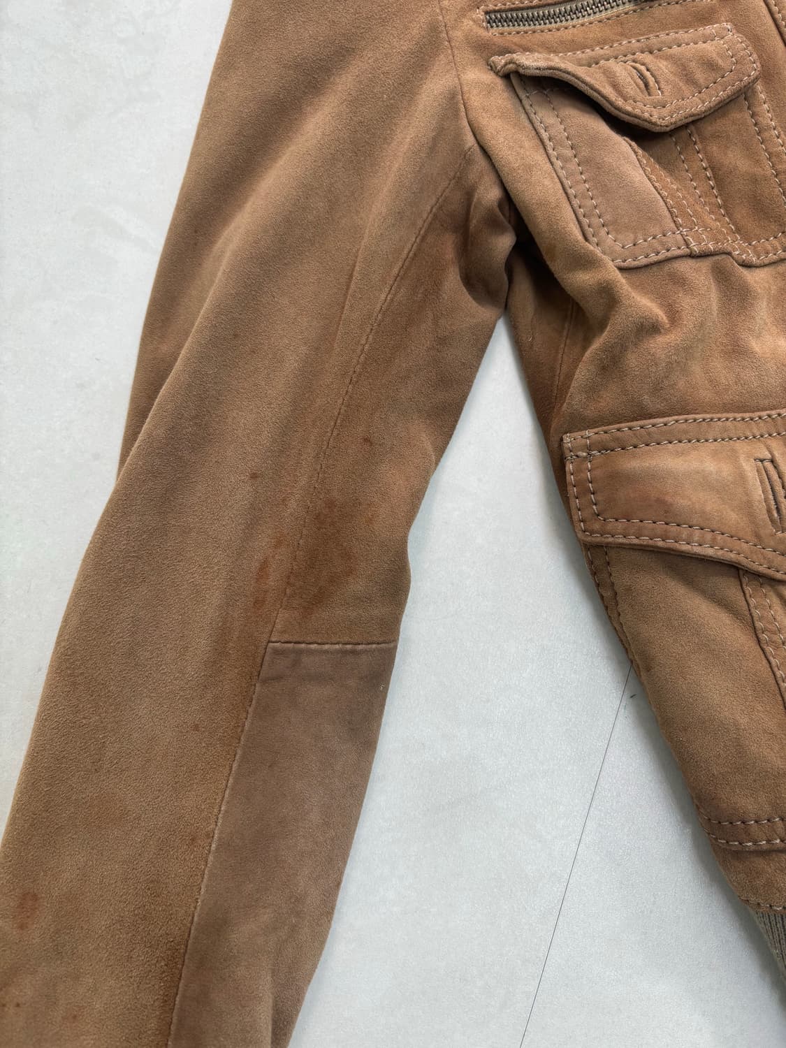 CAMEL LAMBSKIN SUEDE JACKET 상품이미지8