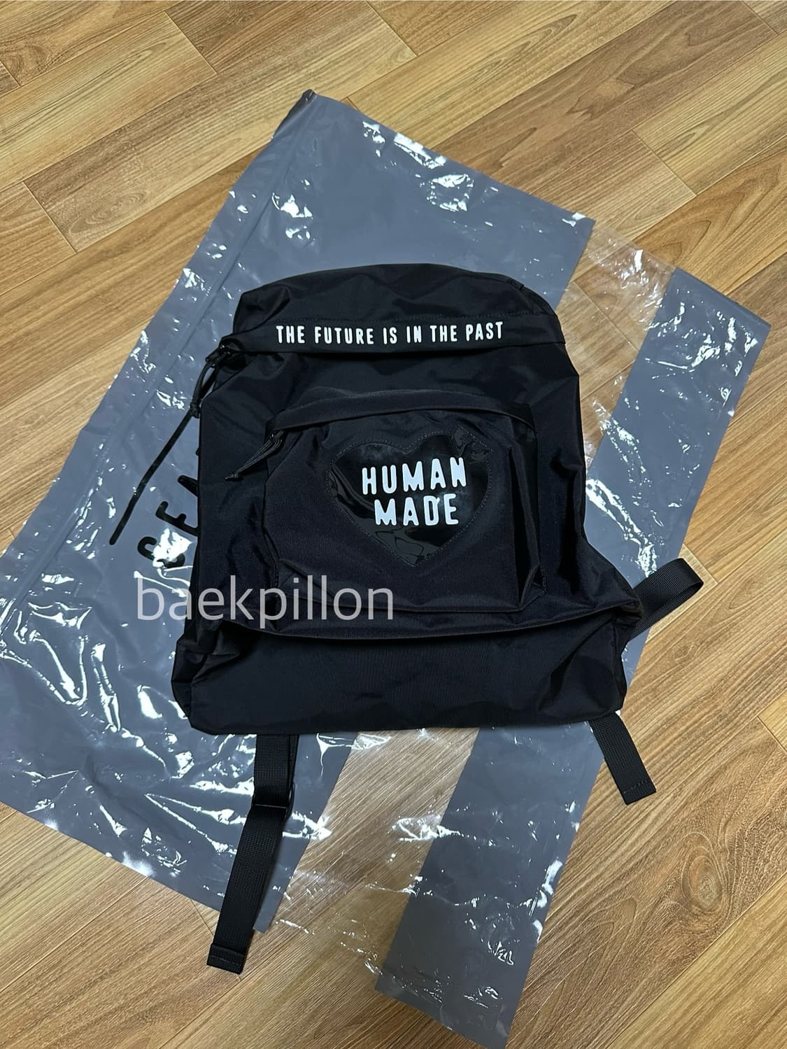 휴먼메이드 백팩 블랙 상품이미지1