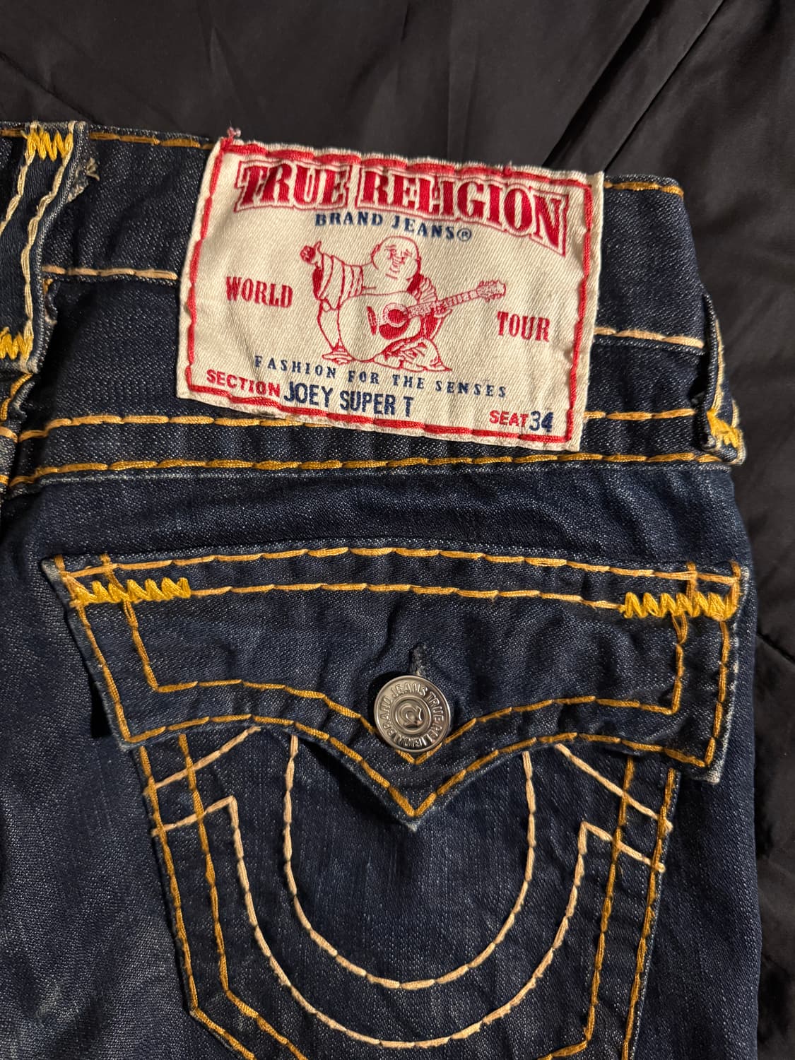 트루릴리전 조이 수퍼 티 부츠컷 데님 팬츠 상품이미지1