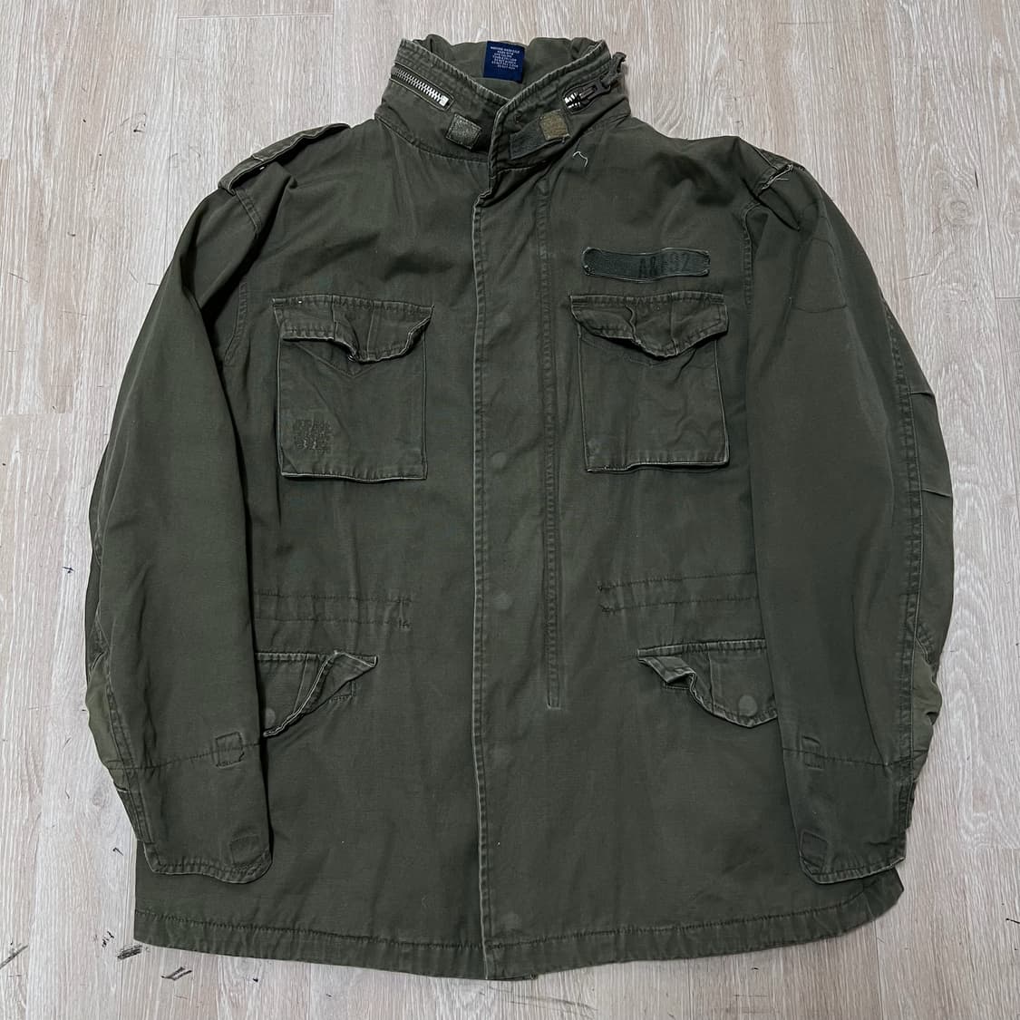 아베크롬비 밀리터리 포켓 M65 야상 필드자켓 XL/105  상품이미지1