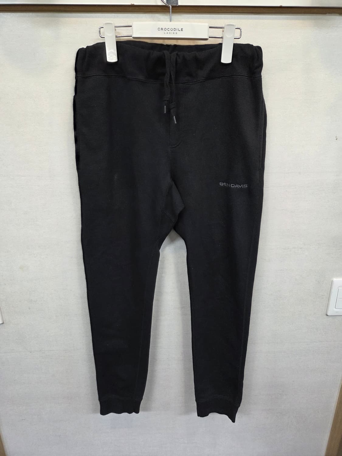 벤데이비스 자수로고 슬림 조거 스웻팬츠 L 상품이미지1