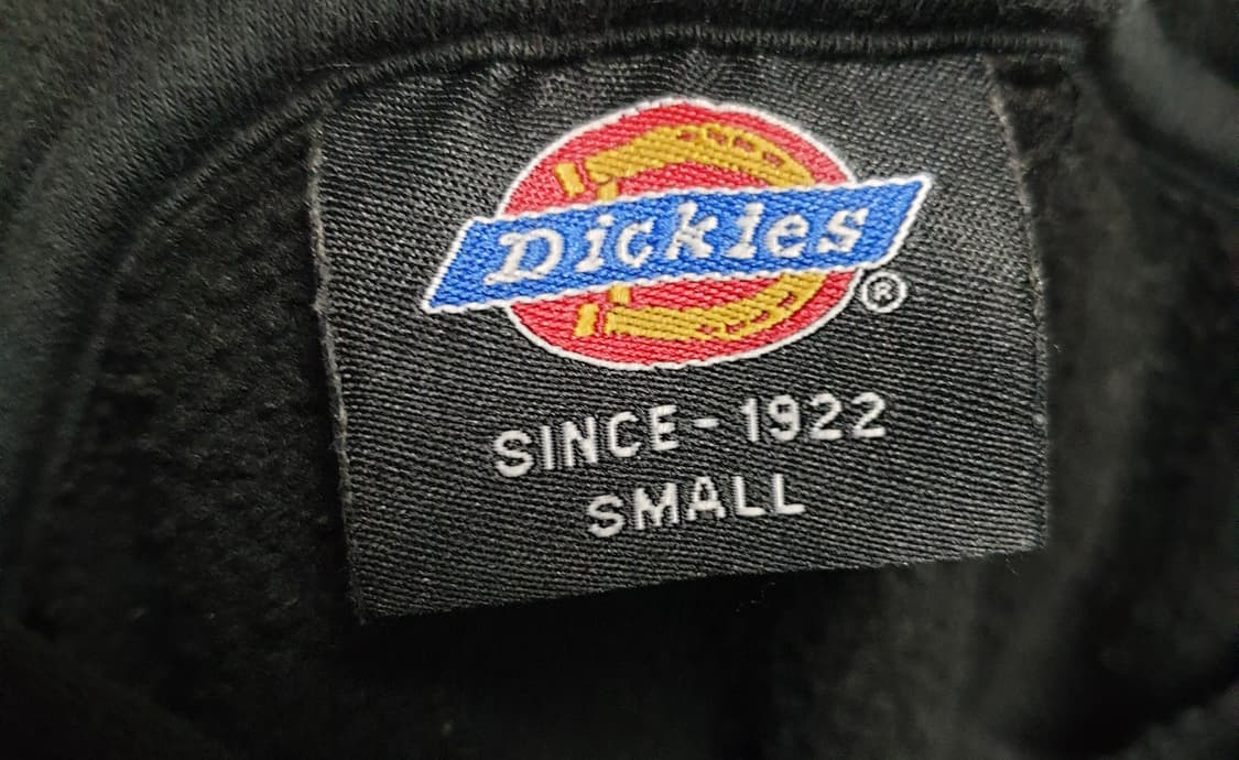 디키즈 레터링 로고 후드티 블랙 (S) 상품이미지3