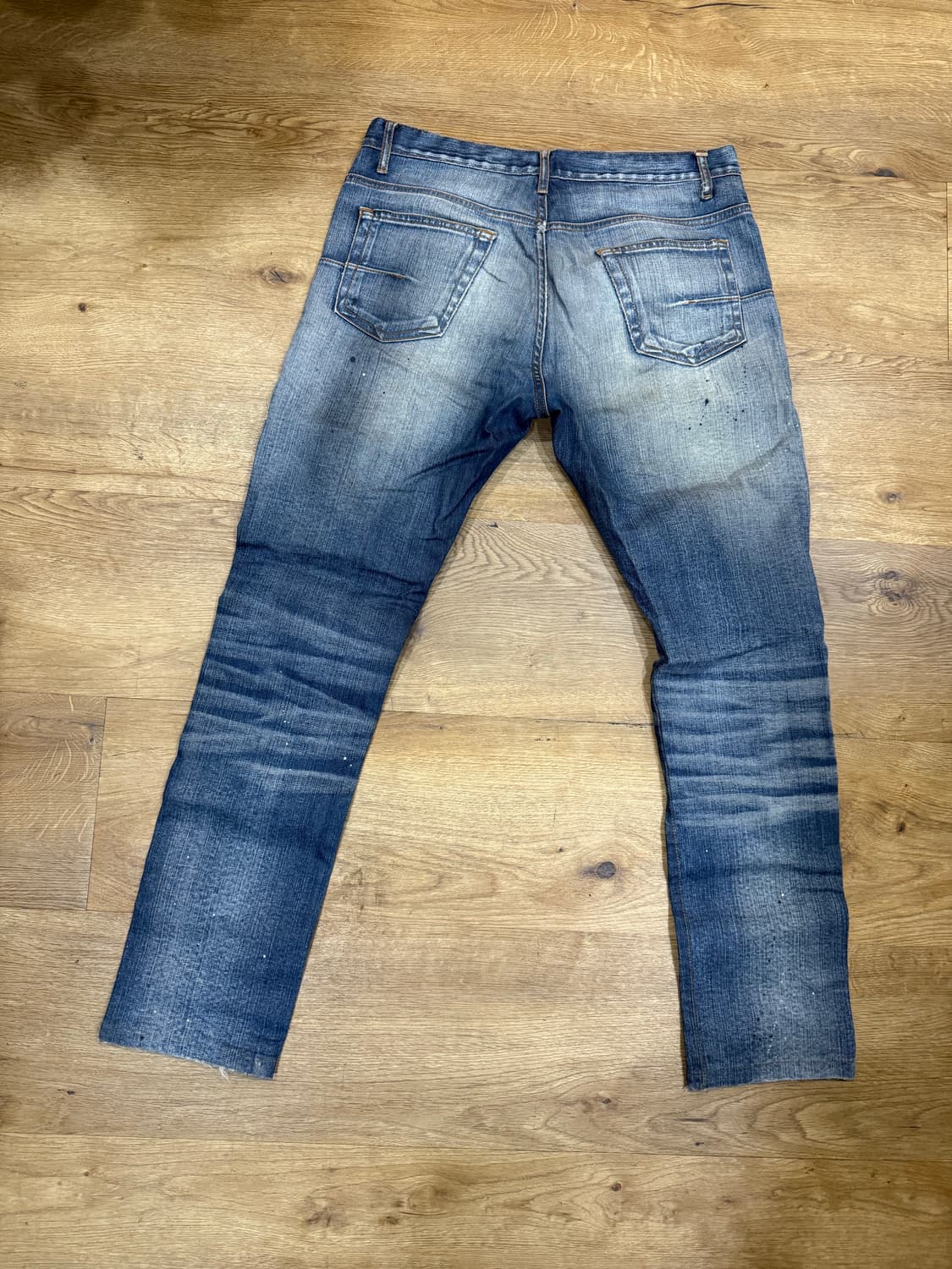 디올옴므 08SS 레드페인트진 레페 상품이미지2