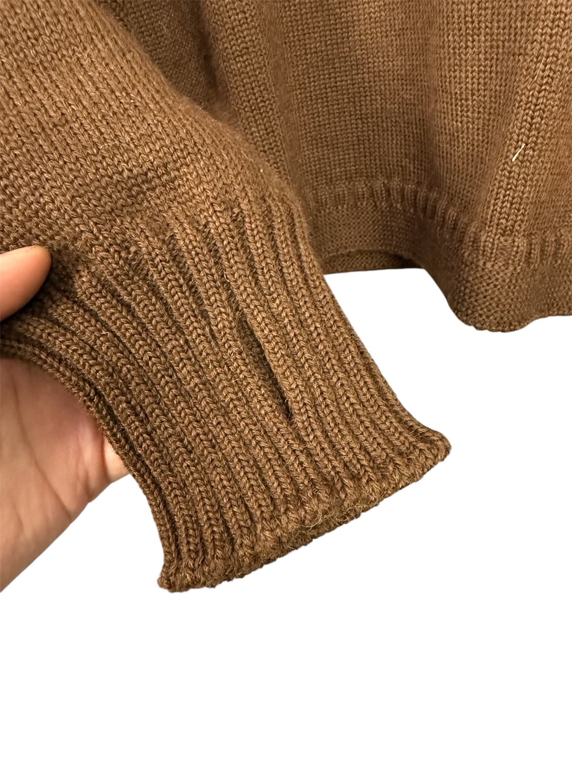 건지울른스 브라운 니트 44사이즈 상품이미지3