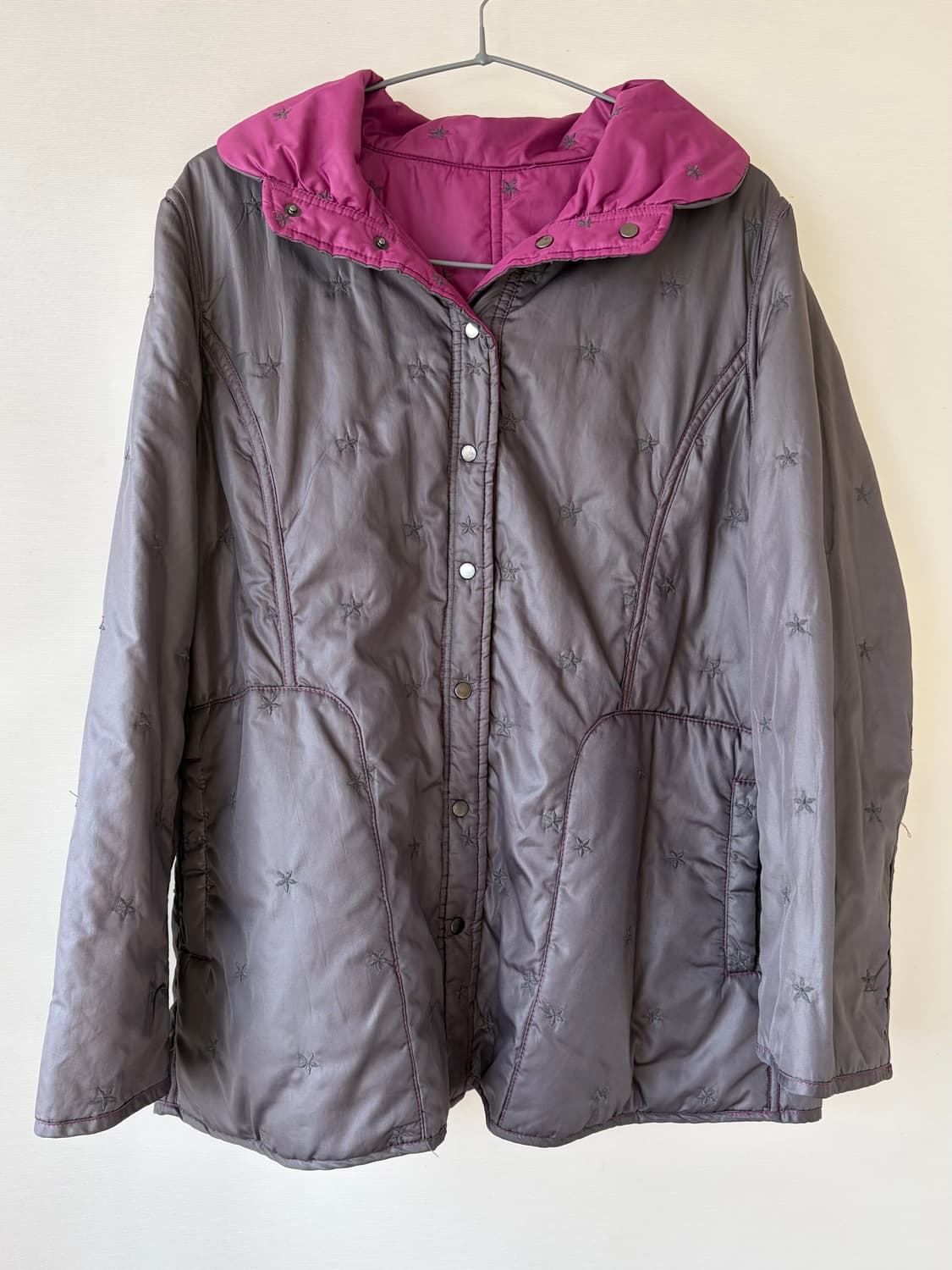 리버시블 별 바람막이 점퍼 판매합니다 상품이미지4