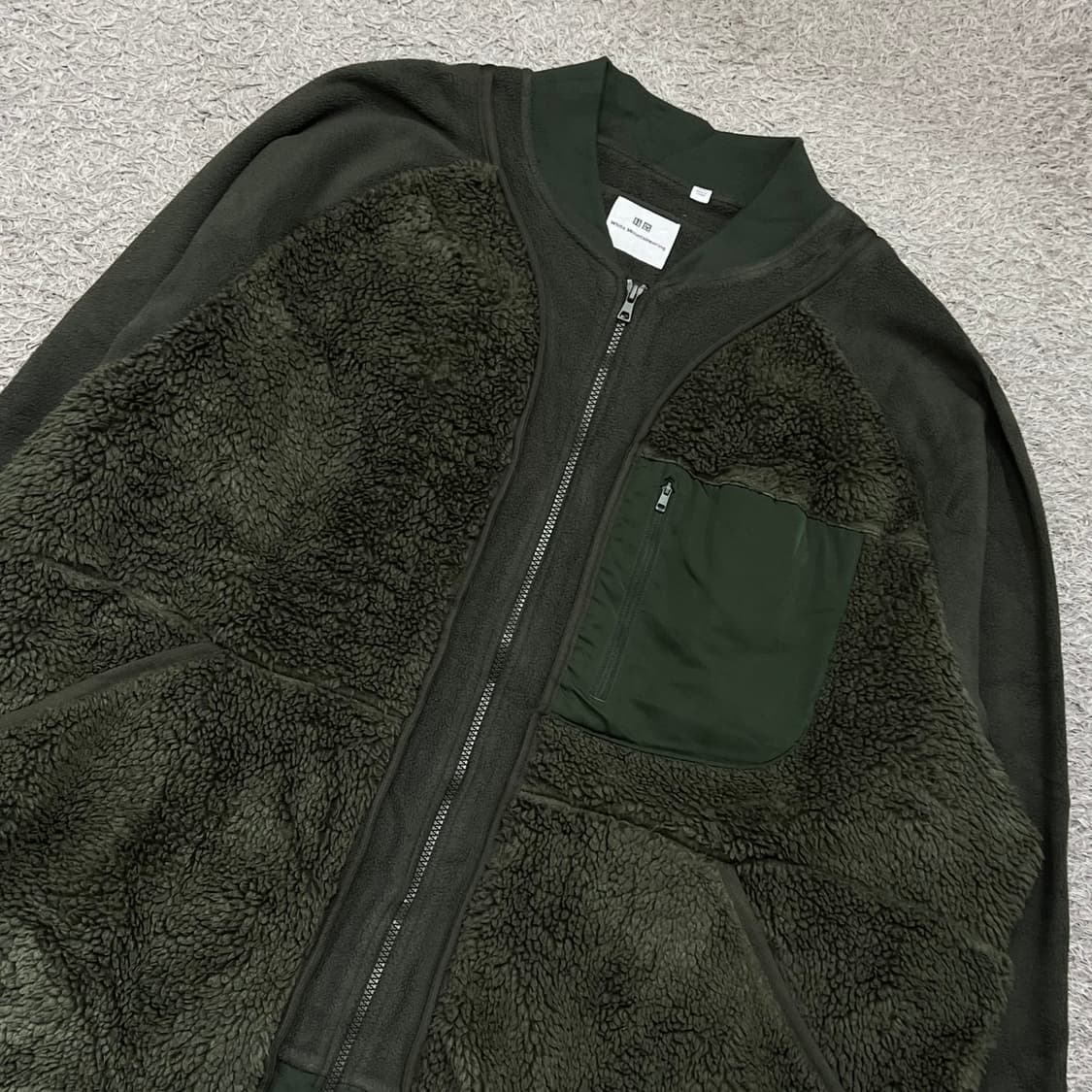 [110] 유니클로 화이트 마운틴트레이닝 후리스 상품이미지1