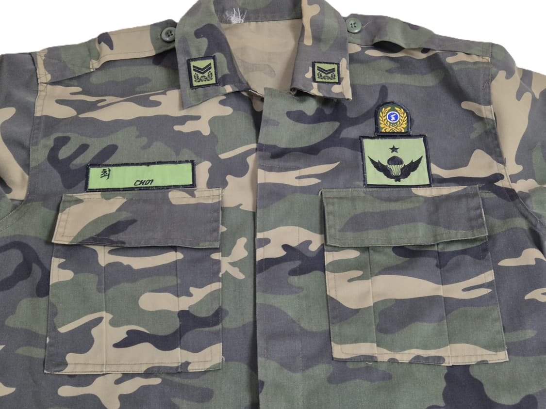 육군 구형 중사 사제 독사복 전투복 상의 자켓 (L) 상품이미지6