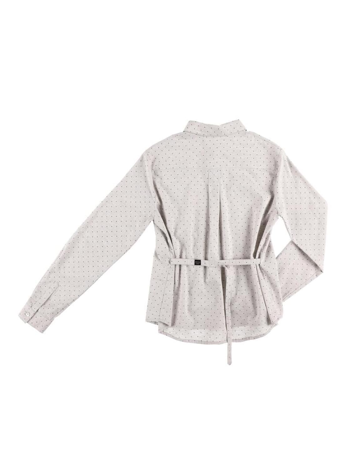 ONSKA PIN DOT SHIRT GREY 온스카 핀 닷 셔츠 그레이 상품이미지2