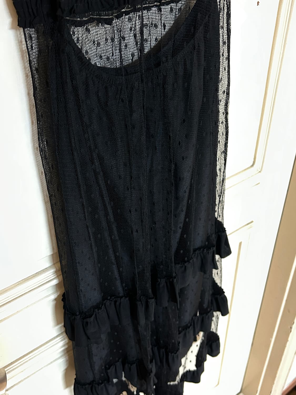 레드 발렌티노 시스루 롱 원피스 상품이미지6