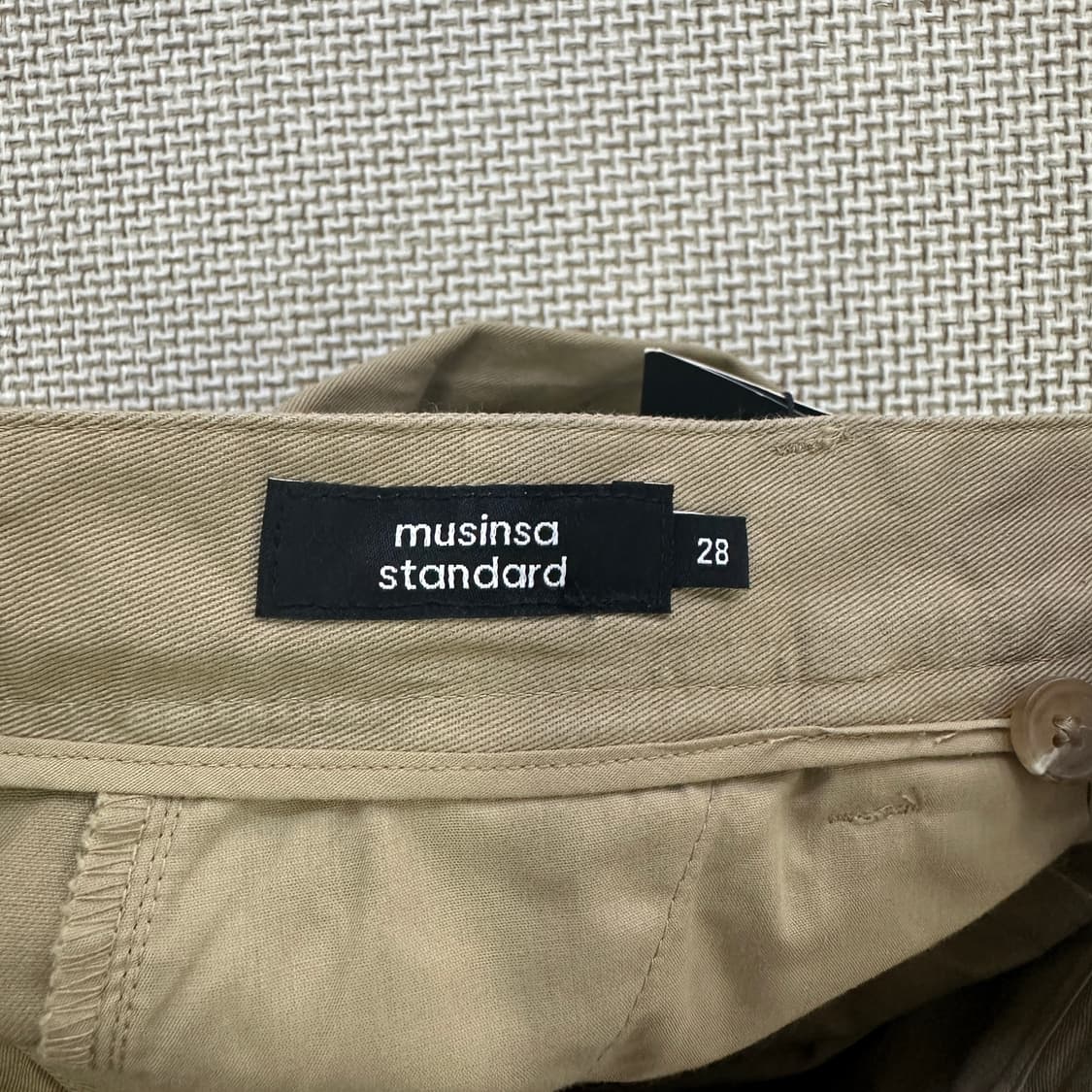 28 새상품 무신사스탠다드 치노 팬츠 0429D 상품이미지4