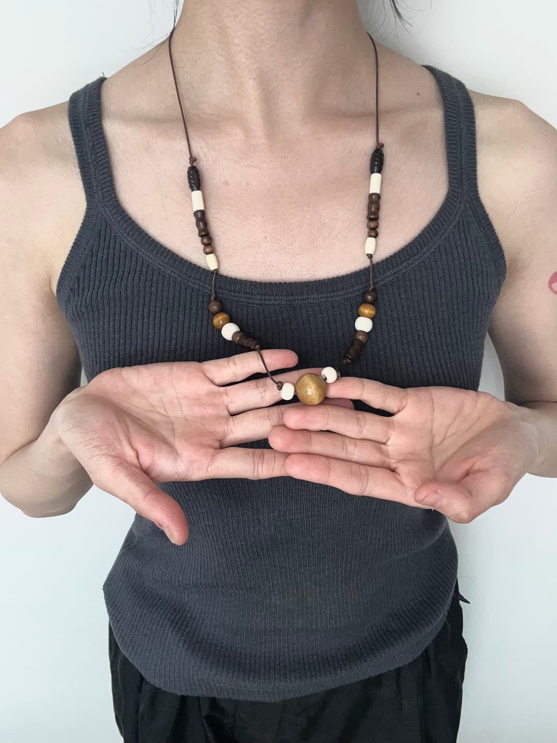 [핸드메이드] • 목걸이 • 볕 아래 무위 상품이미지2