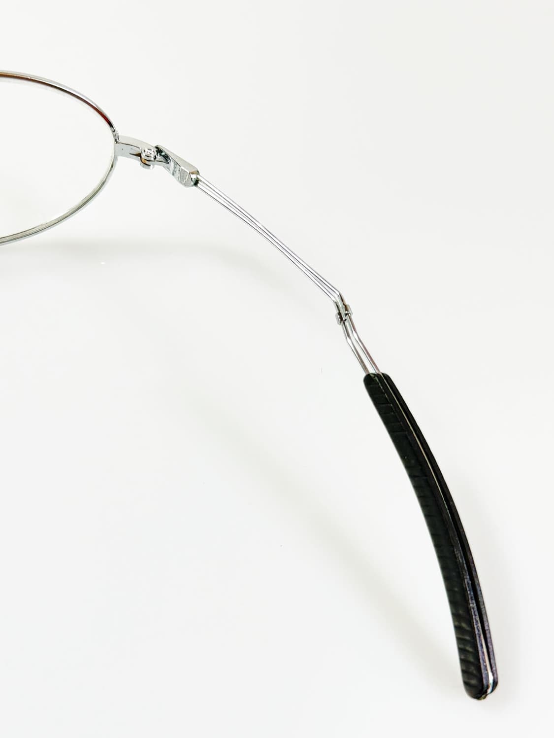 90s STAR 실버 슬림 오벌 프레임 빈티지 안경 상품이미지7