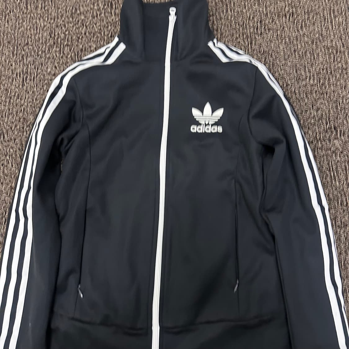 아디다스 여성 유로파 져지 집업 블랙 95사이즈 상품이미지2