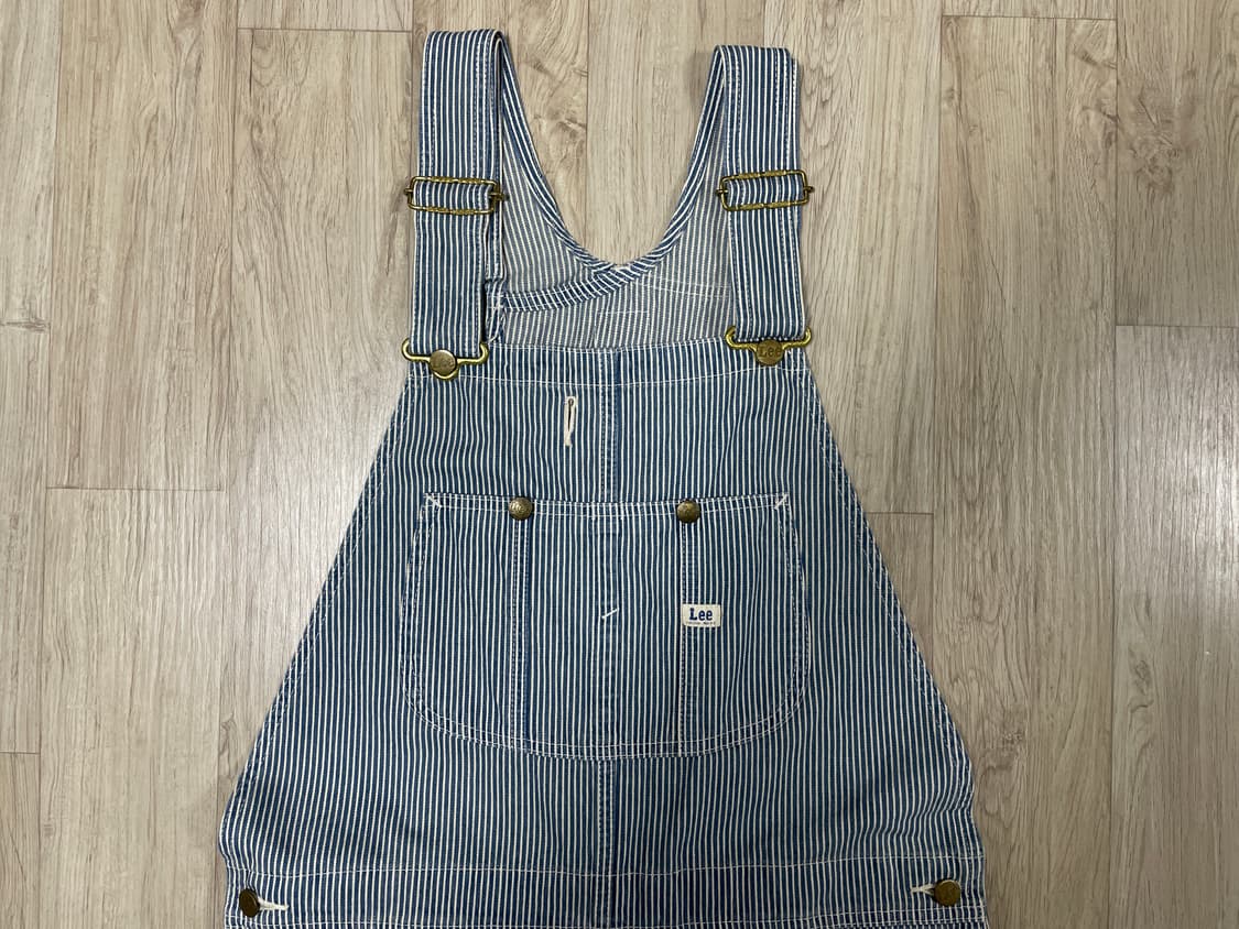 32) 70's 복각 Lee 재팬 히코리 데님 오버롤(RRL&LVC&폴로 상품이미지1
