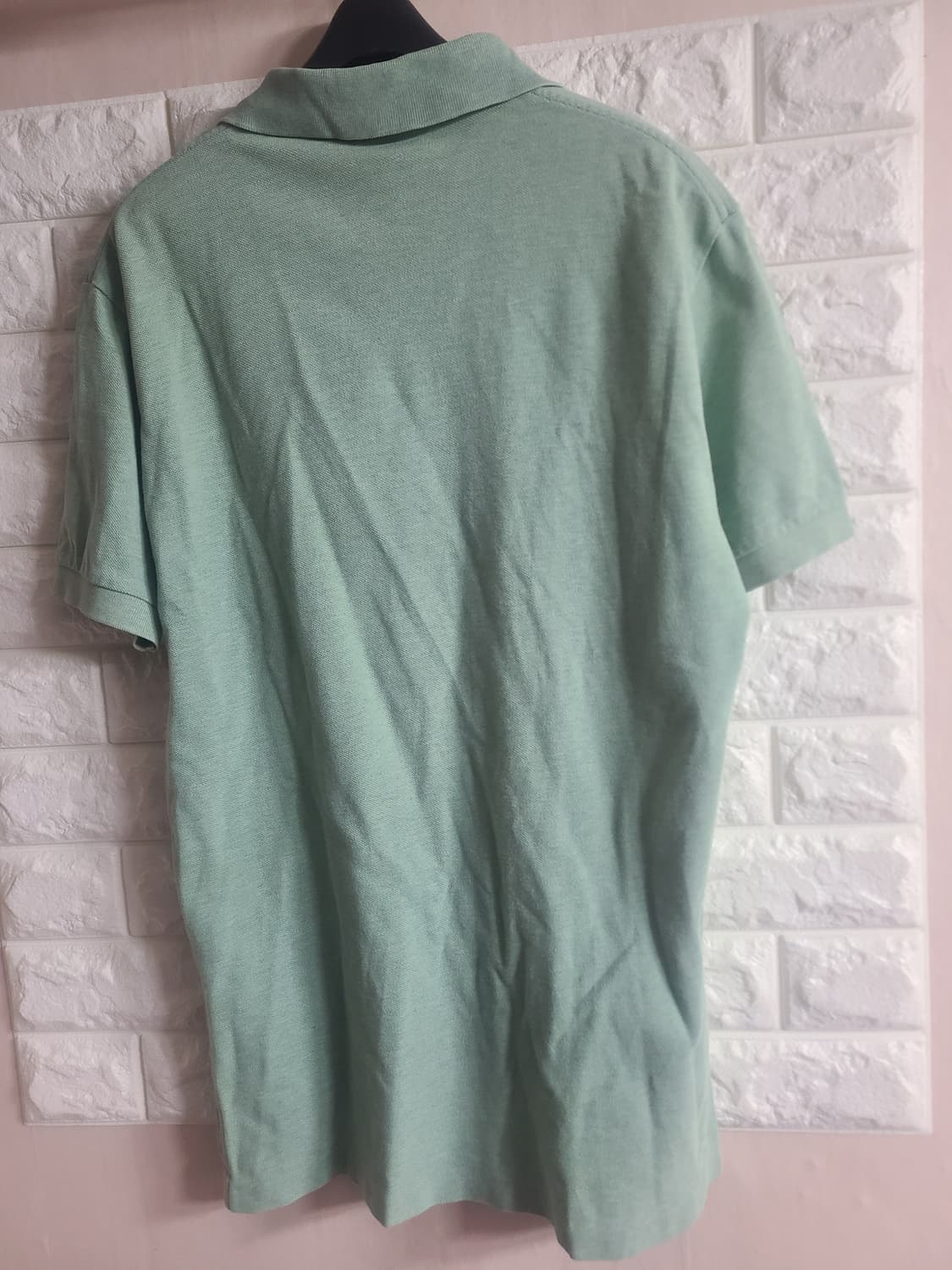 폴로 랄프로렌 민트색 반팔 카라티(실95) 상품이미지5