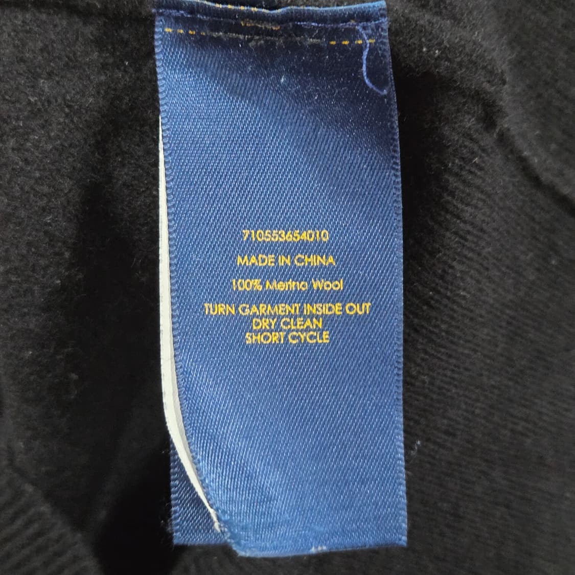 폴로랄프로렌 우먼 메리노울 브이넥 니트 M 상품이미지4