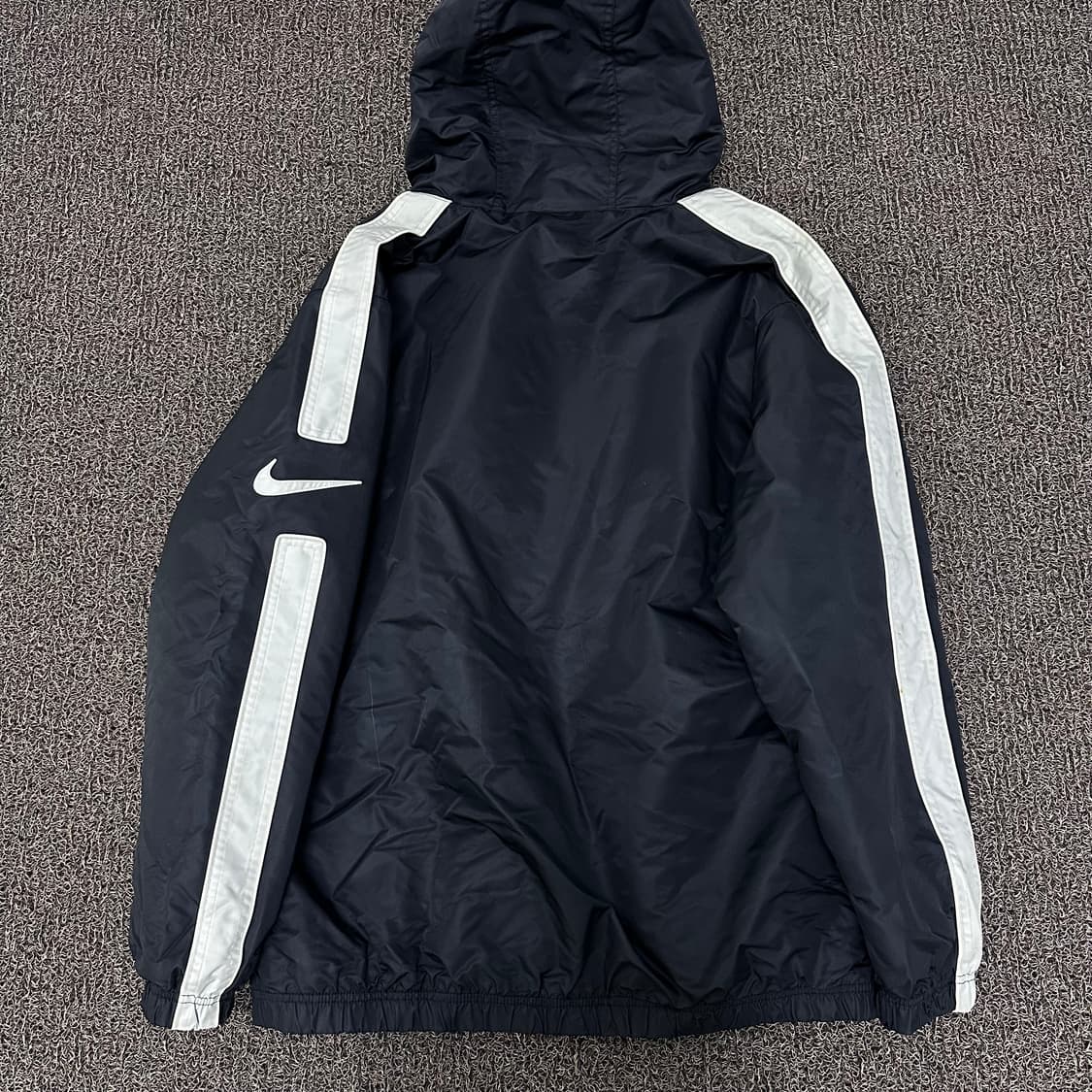 NIKE 나이키 올드스쿨 스우시 기모 점퍼 자켓 L 상품이미지5