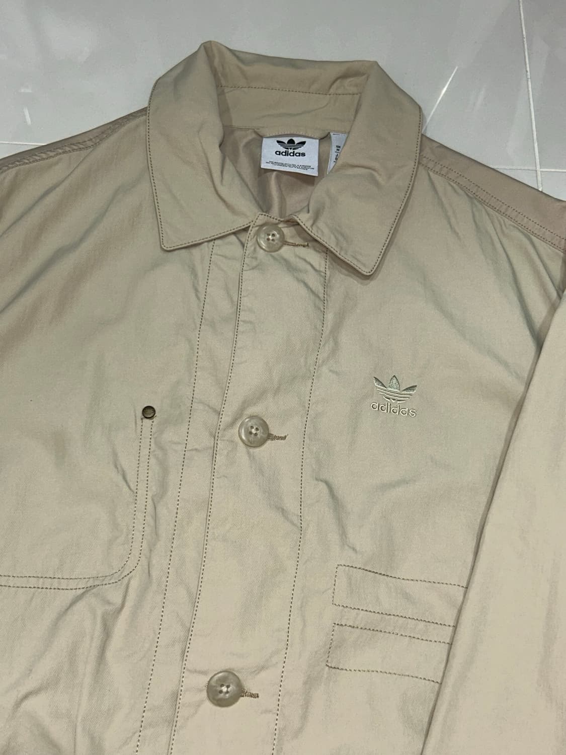 아디다스 대장 야상 자켓 카키 상품이미지3