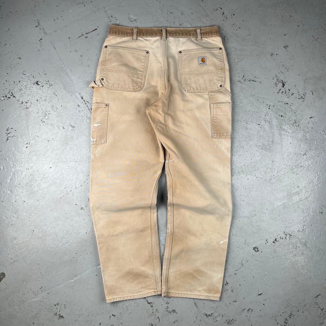 칼하트 브라운 더블니 카펜터 팬츠 B01BRN 상품이미지4