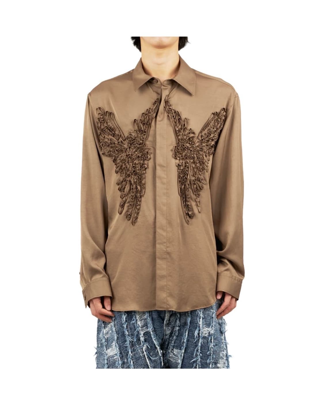 TAAKK 3D프린팅 버드 웨스턴셔츠 3사이즈 상품이미지1