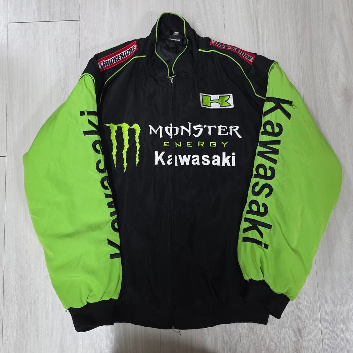 가와사키 몬스터에너지 레이싱점퍼 상품이미지2