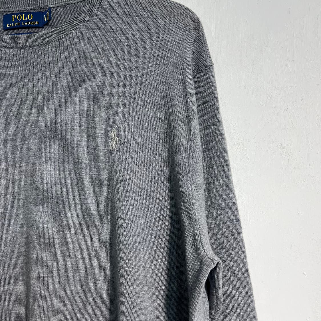 폴로랄프로렌 메리노 울100 니트 L (세탁완료) 상품이미지3