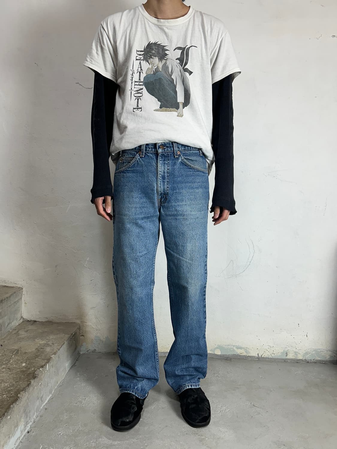 80’s USA 빈티지 리바이스 517 오렌지탭 부츠컷 리바이스 청바지 상품이미지2