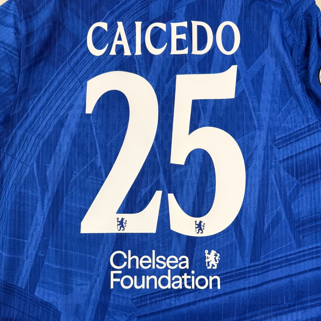 어센틱/25-26 첼시 홈 카이세도 유니폼 상품이미지2