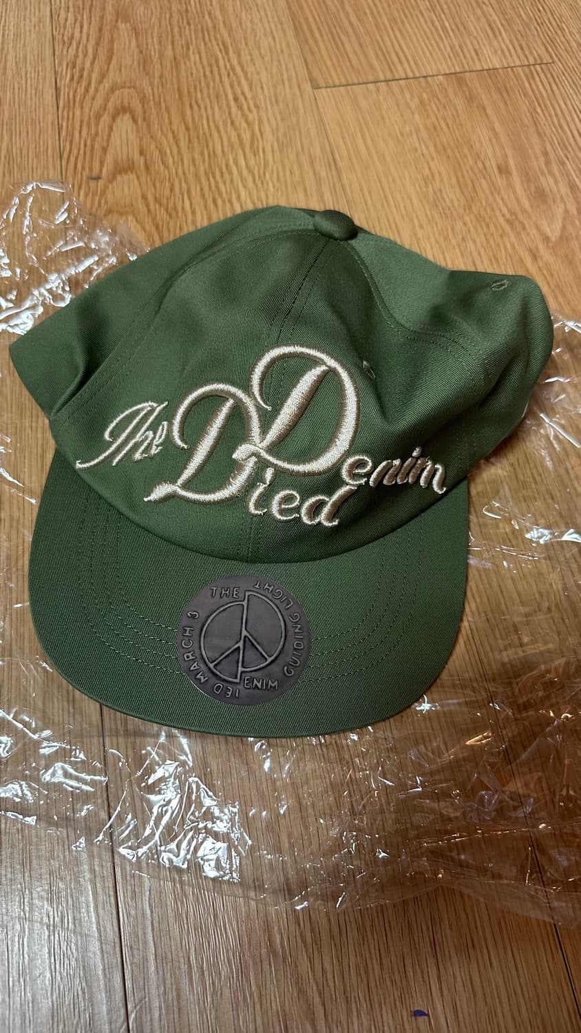 캐피탈 데님 다이드 자수 베이스볼 캡 kapital 모자 카키 볼캡 상품이미지1