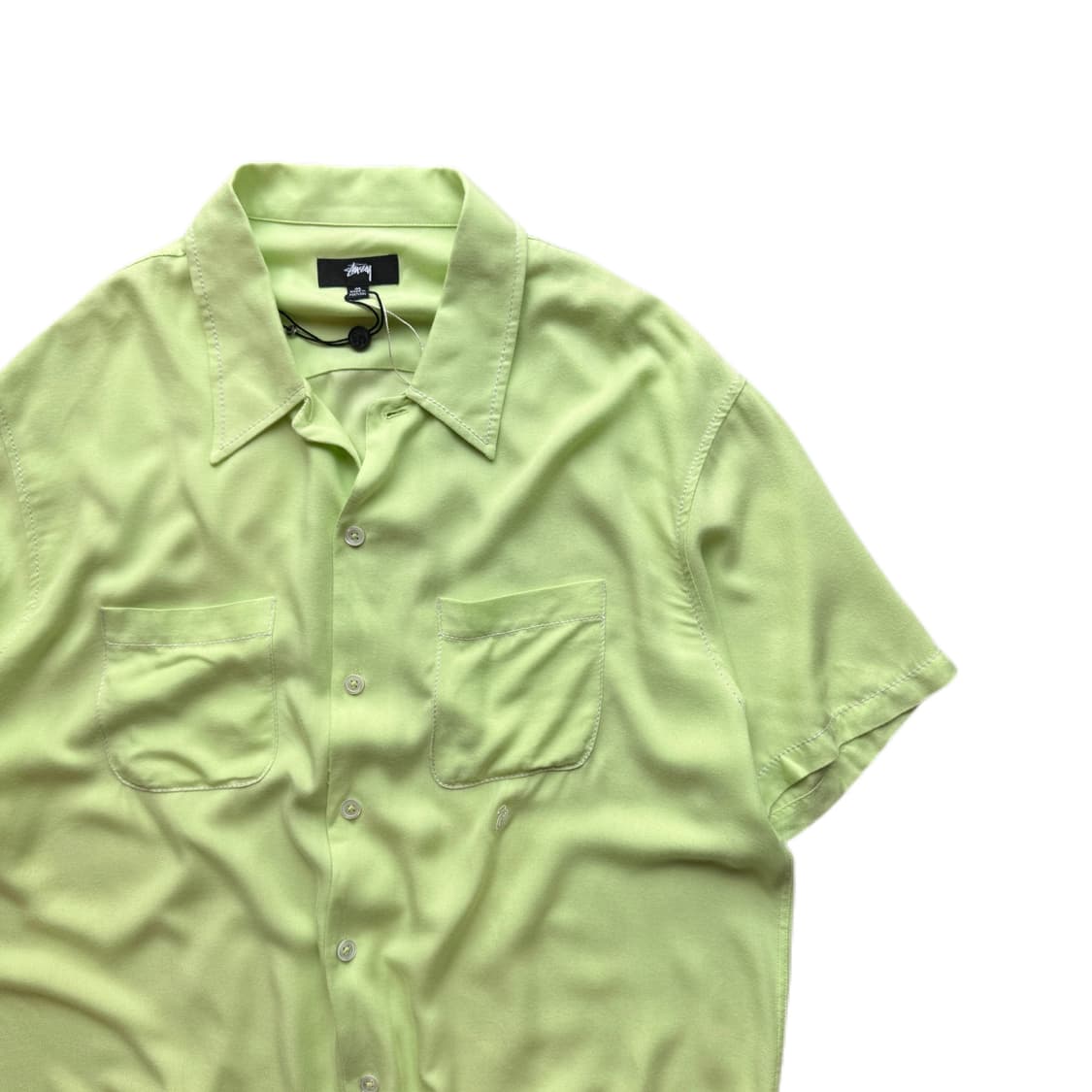 스투시 스티치 레이온 셔츠 M(XL) 상품이미지3