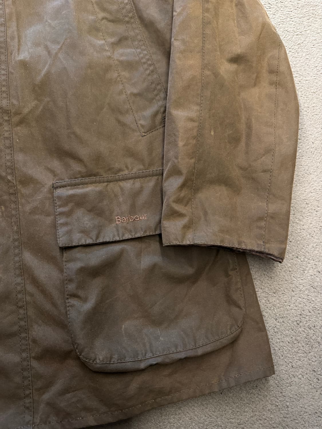 바버 뷰포트 왁스드 자켓 처분  상품이미지2