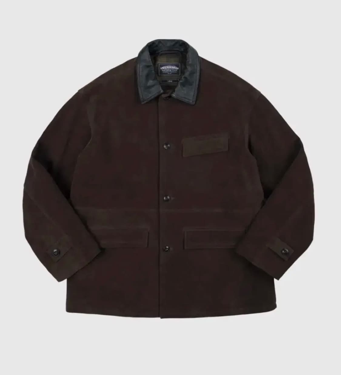 (M) 프리즘웍스 스웨이드 카코트 브라운 상품이미지1