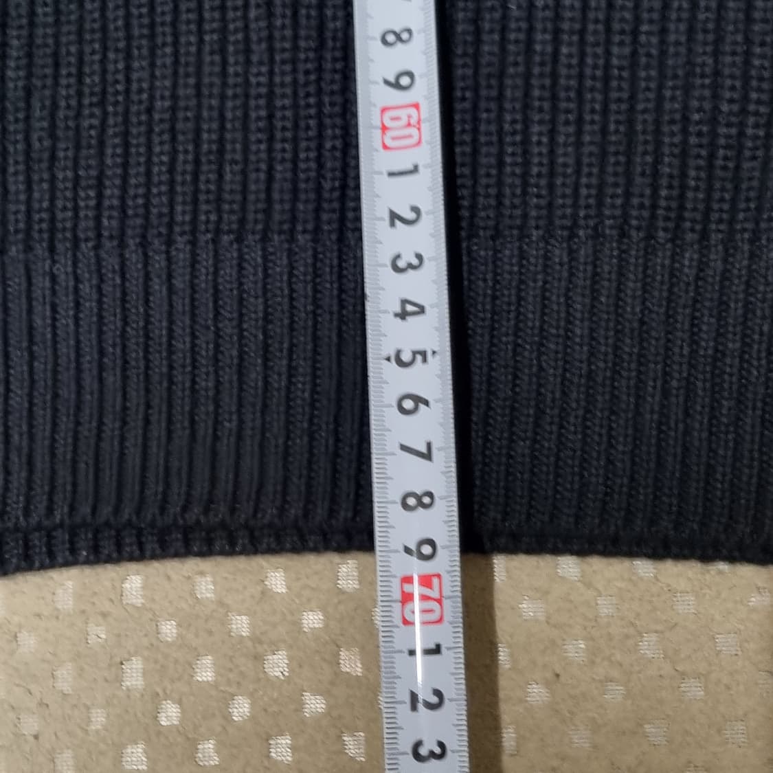 (XL) 무신사 스탠다드 니트 스웨터 블랙 상품이미지6