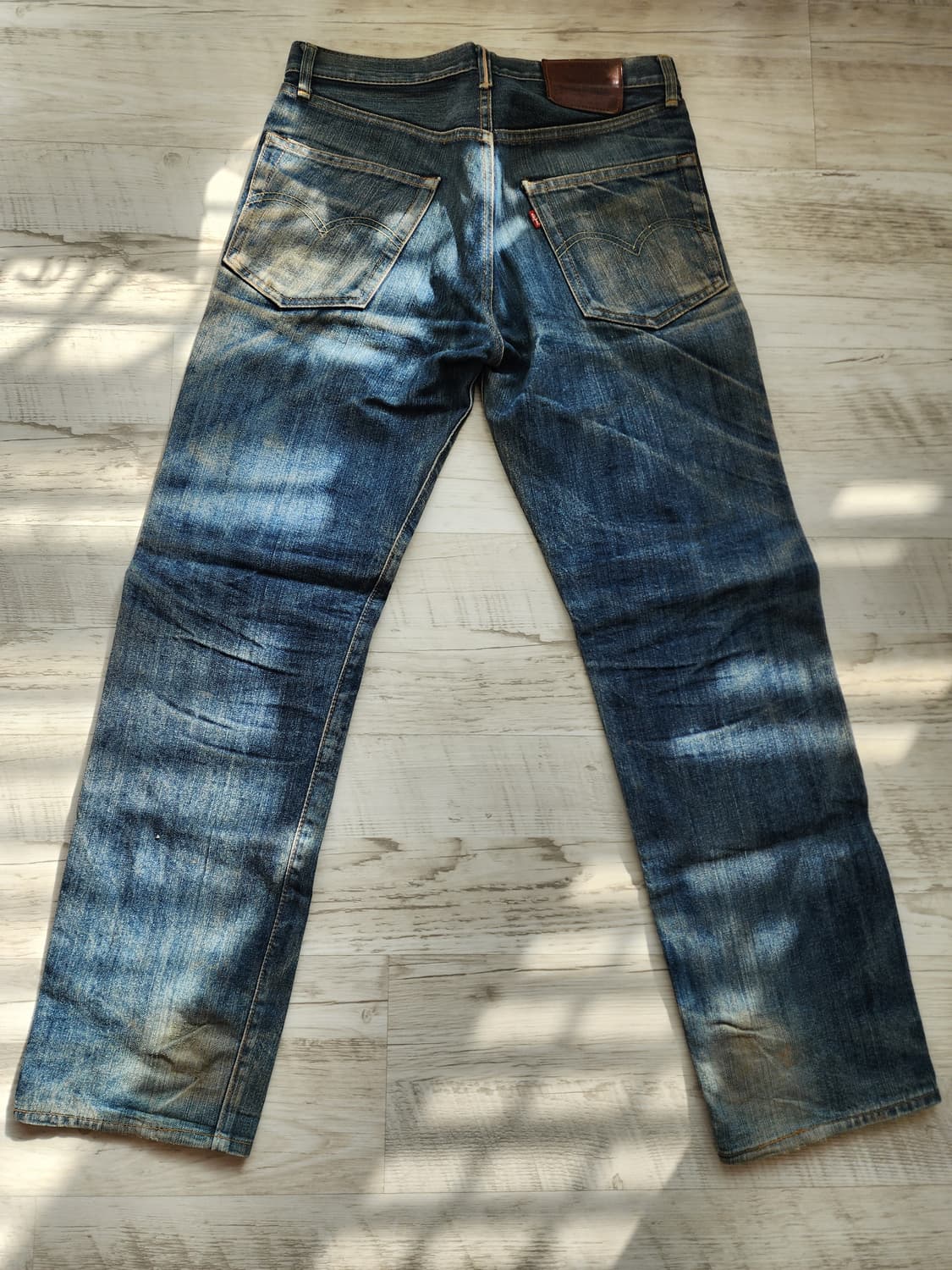 리바이스 501XX 셀비지 워싱 복각 데님. USA W30 LVC 청바지 상품이미지2