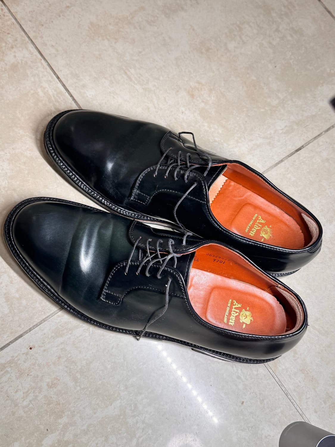 알든 9901 블랙 코도반 us13 eee 상품이미지2