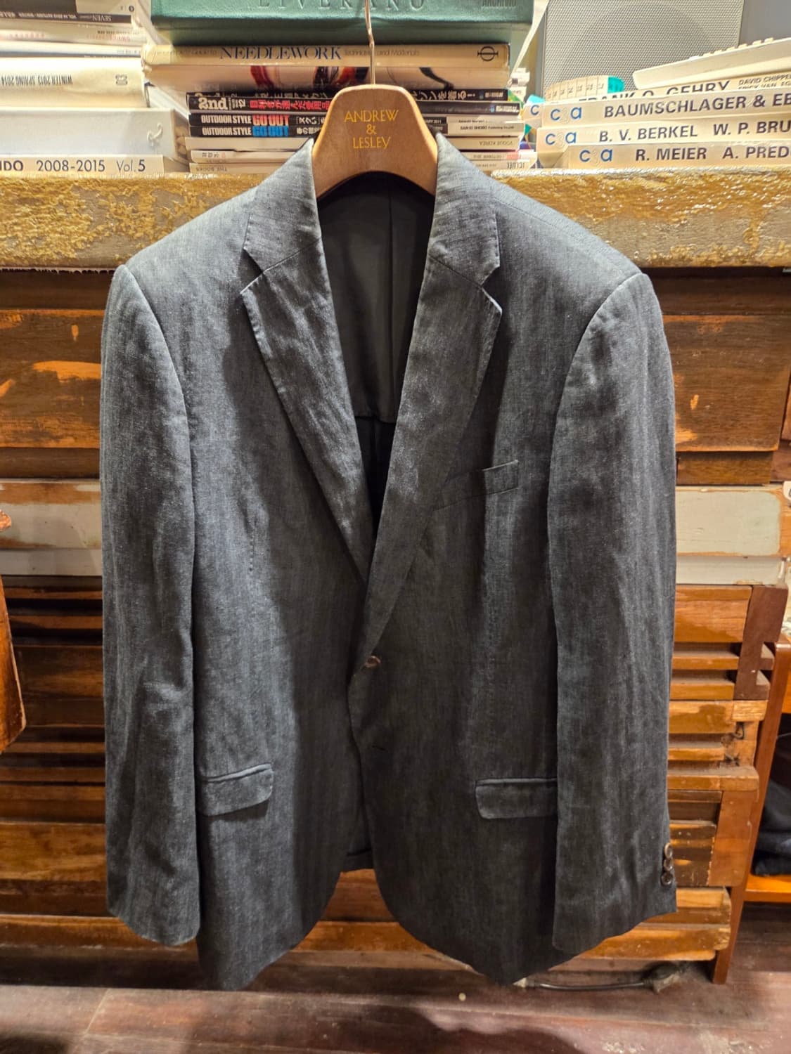 아르마니 꼴레지오니 린넨자켓 상품이미지9