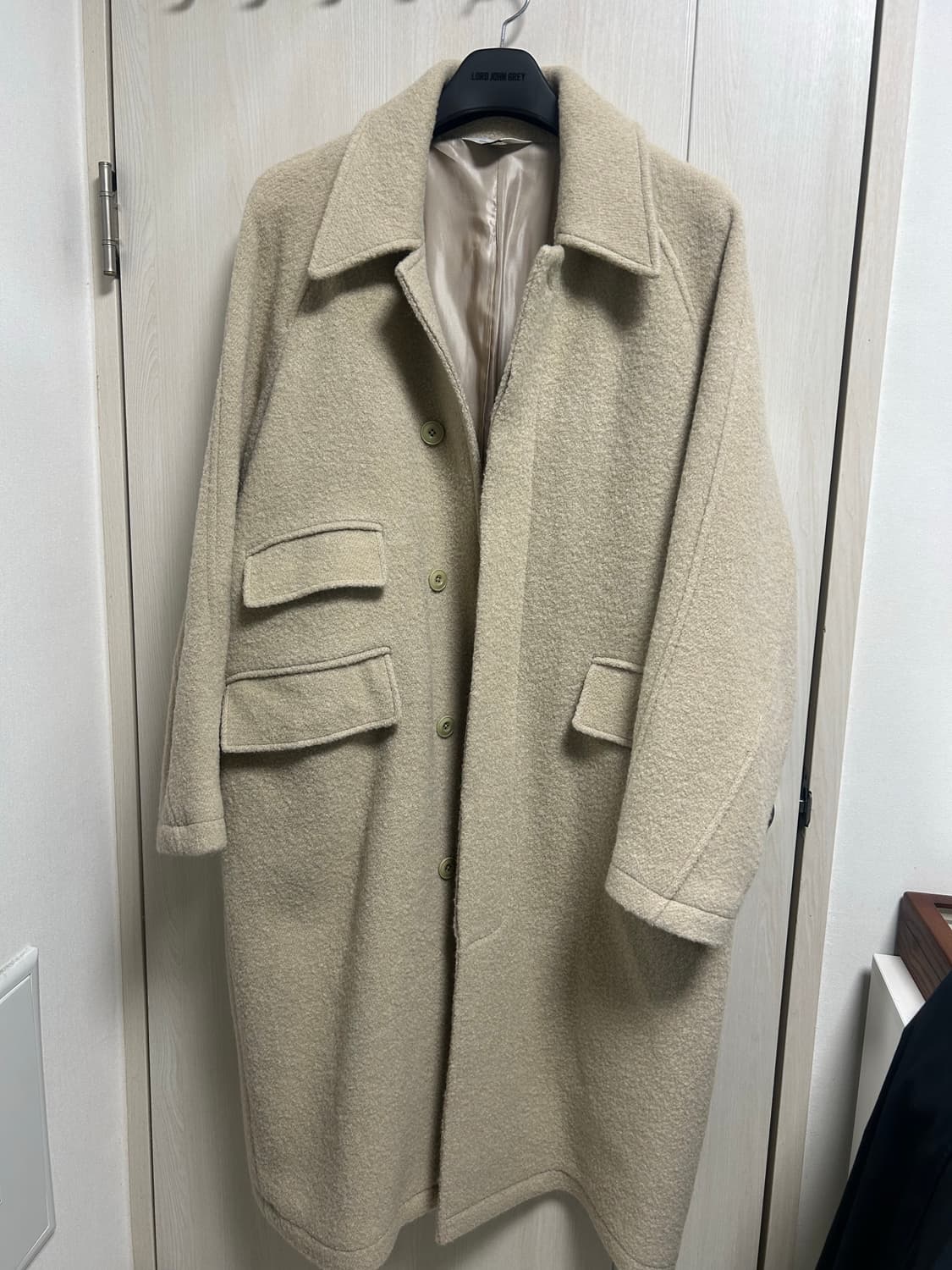 로드존그레이 울 발마칸 코트 상품이미지1