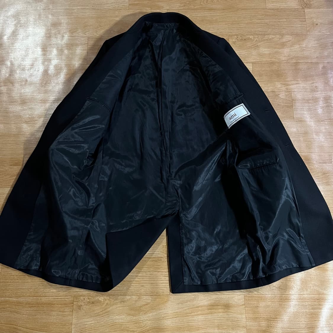 [95] 아미 블랙 싱글코트 상품이미지6