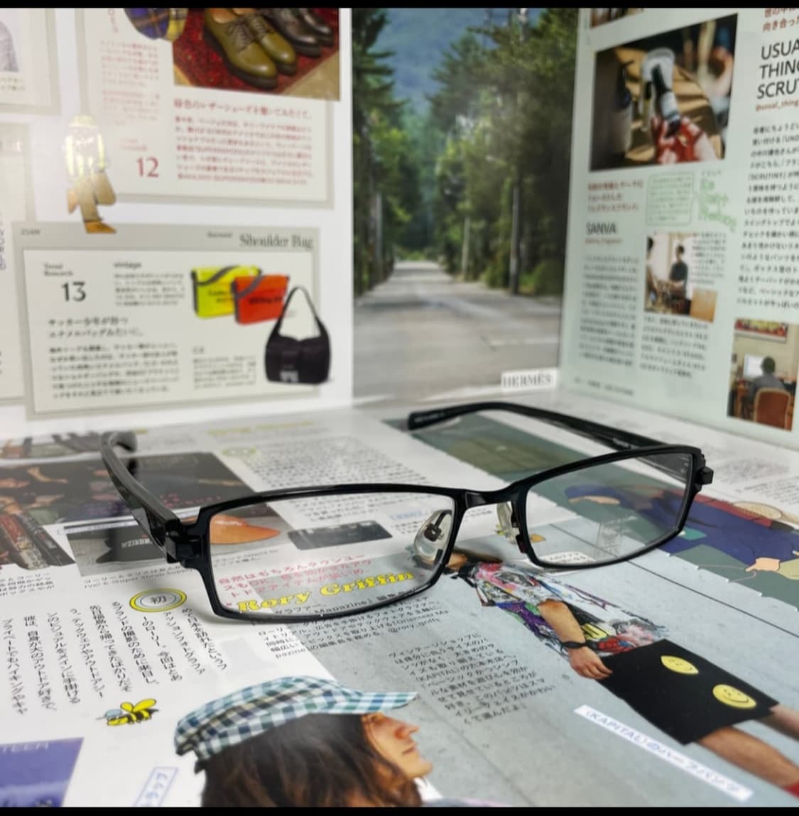 
 Japanese MCM 일본 스퀘어 안경 
 상품이미지2