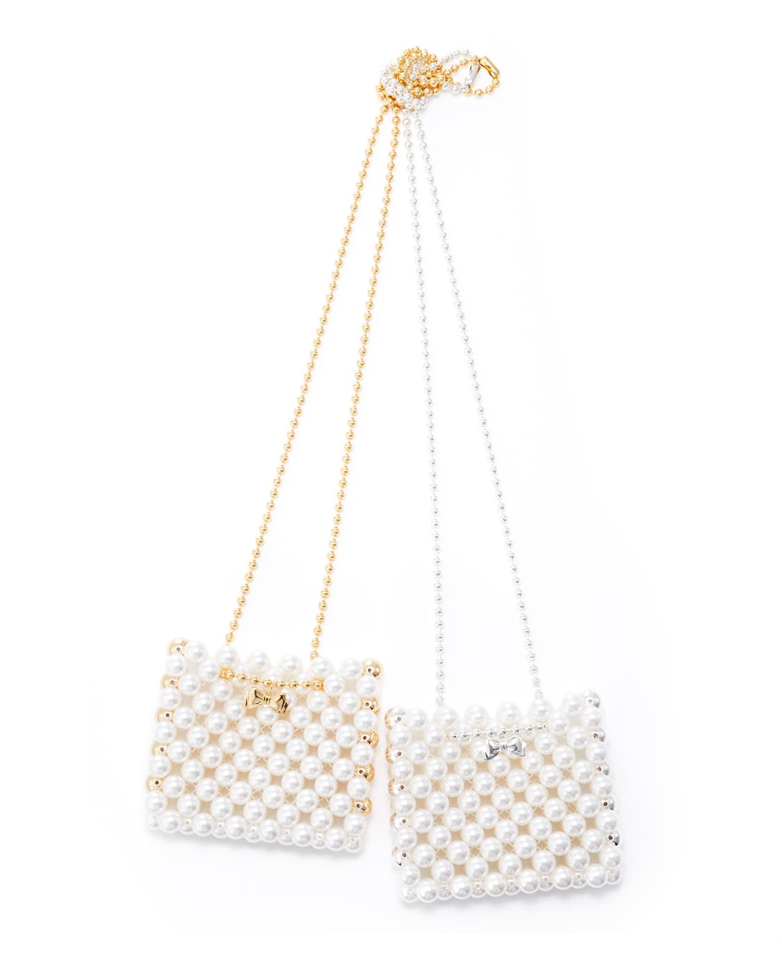 넘버링 진주백 실버 상품이미지1