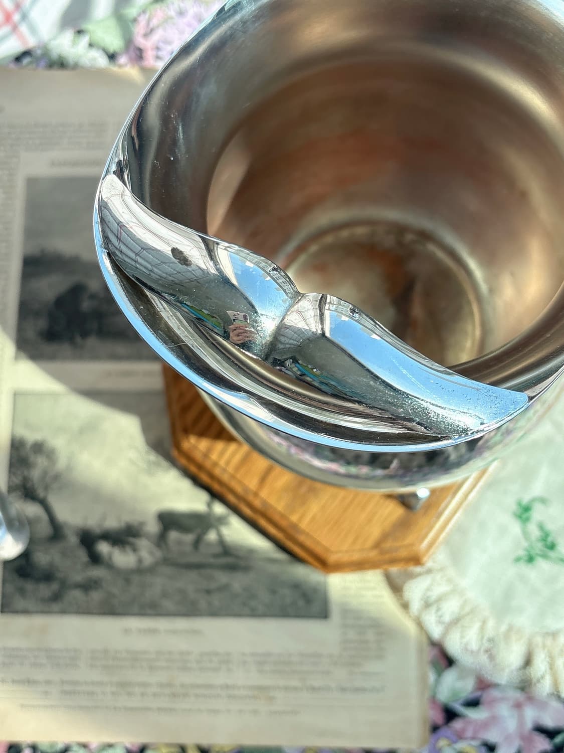 English Silver Mfg. Corp 실버플레이트 워터피쳐 상품이미지5