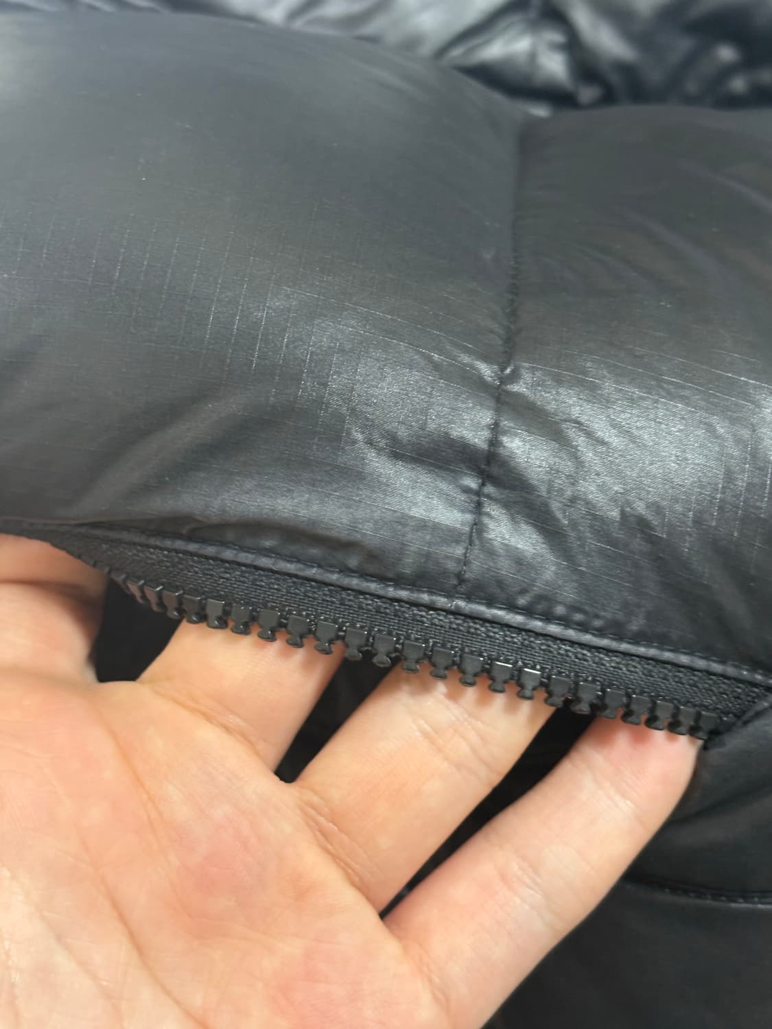 눕시 숏 자켓 블랙 상품이미지2