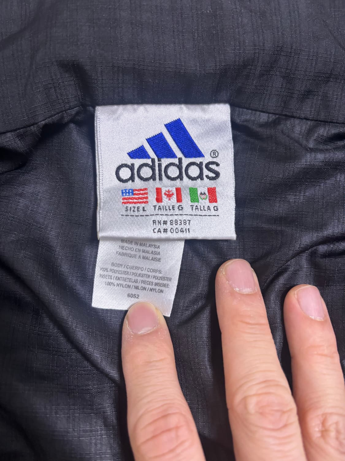 일본판 아디다스 바람막이 사이즈 110 상품이미지5