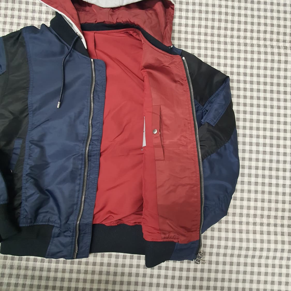 솔리드옴므 MA-1 항공점퍼 남자95~100 상품이미지5