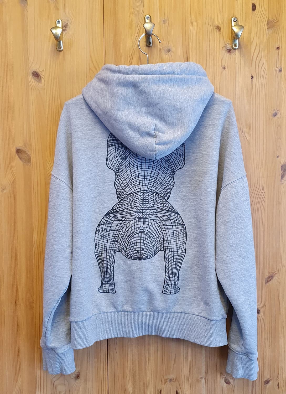 55/66.라이프워크 빅로고 후드티 상품이미지2