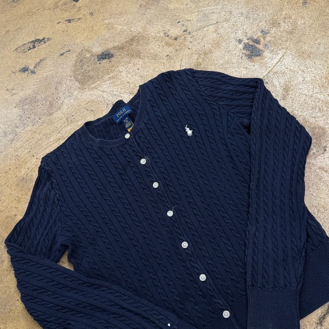 폴로 랄프로렌 네이비 니트 가디건 상품이미지1