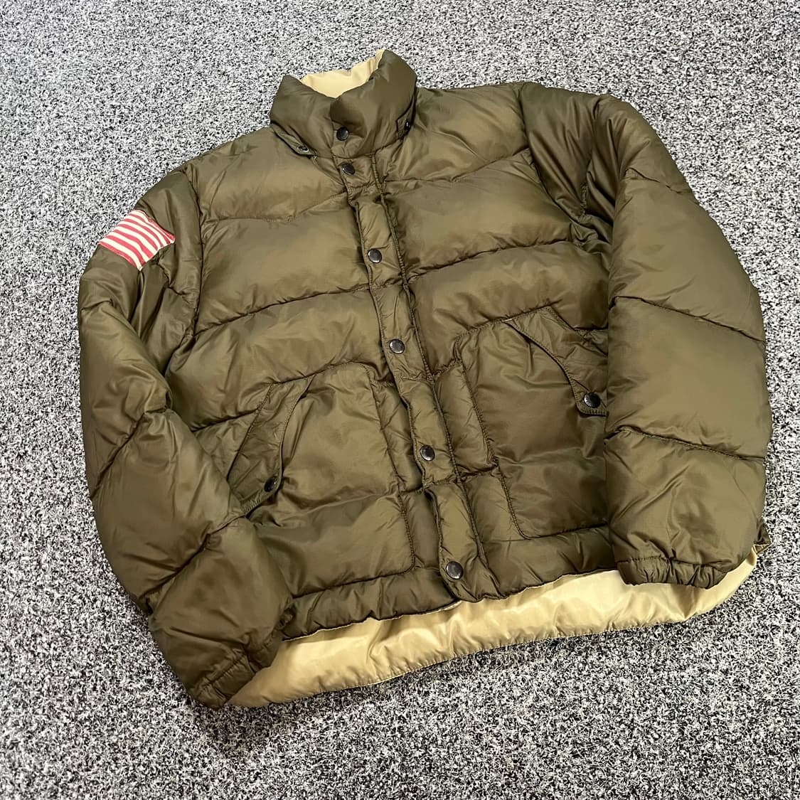 폴로 데님앤서플라이 성조기 패딩 XL 상품이미지1