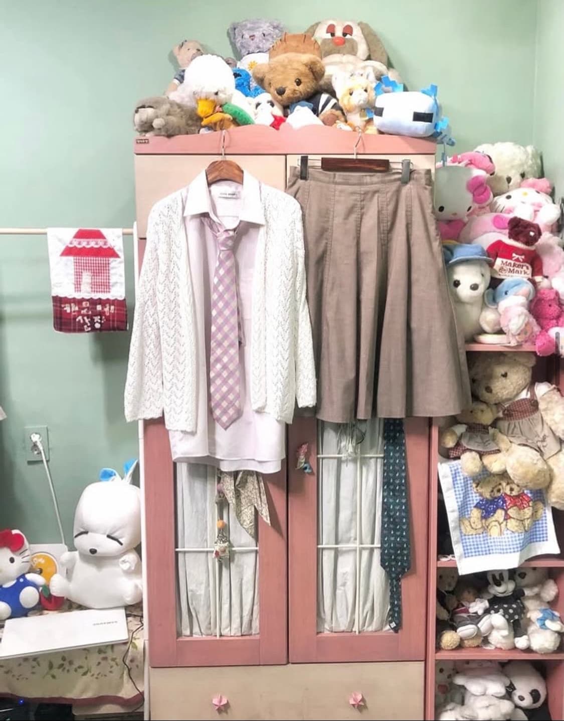 카모메산장 코디세트 교복코디 스쿨룩  상품이미지1