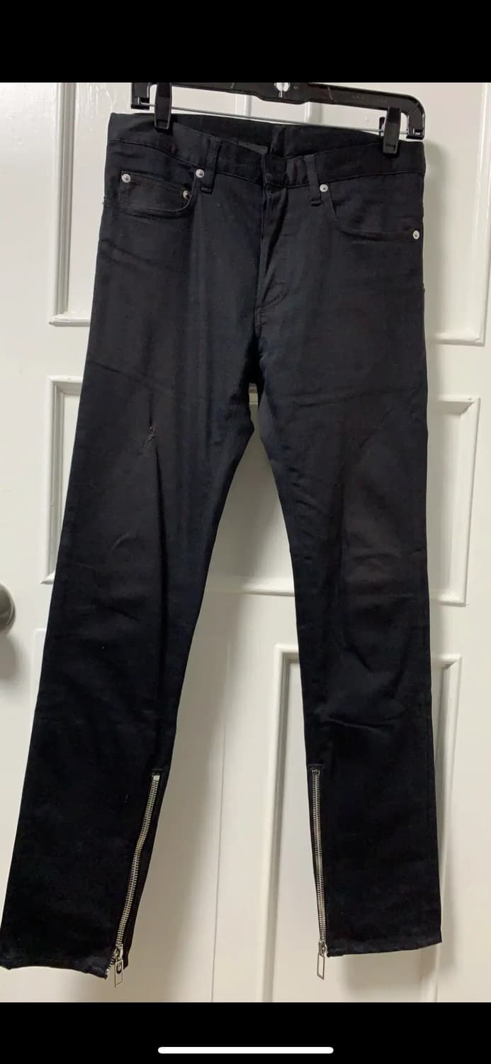 Dior homme 지퍼 트라우져 상품이미지1