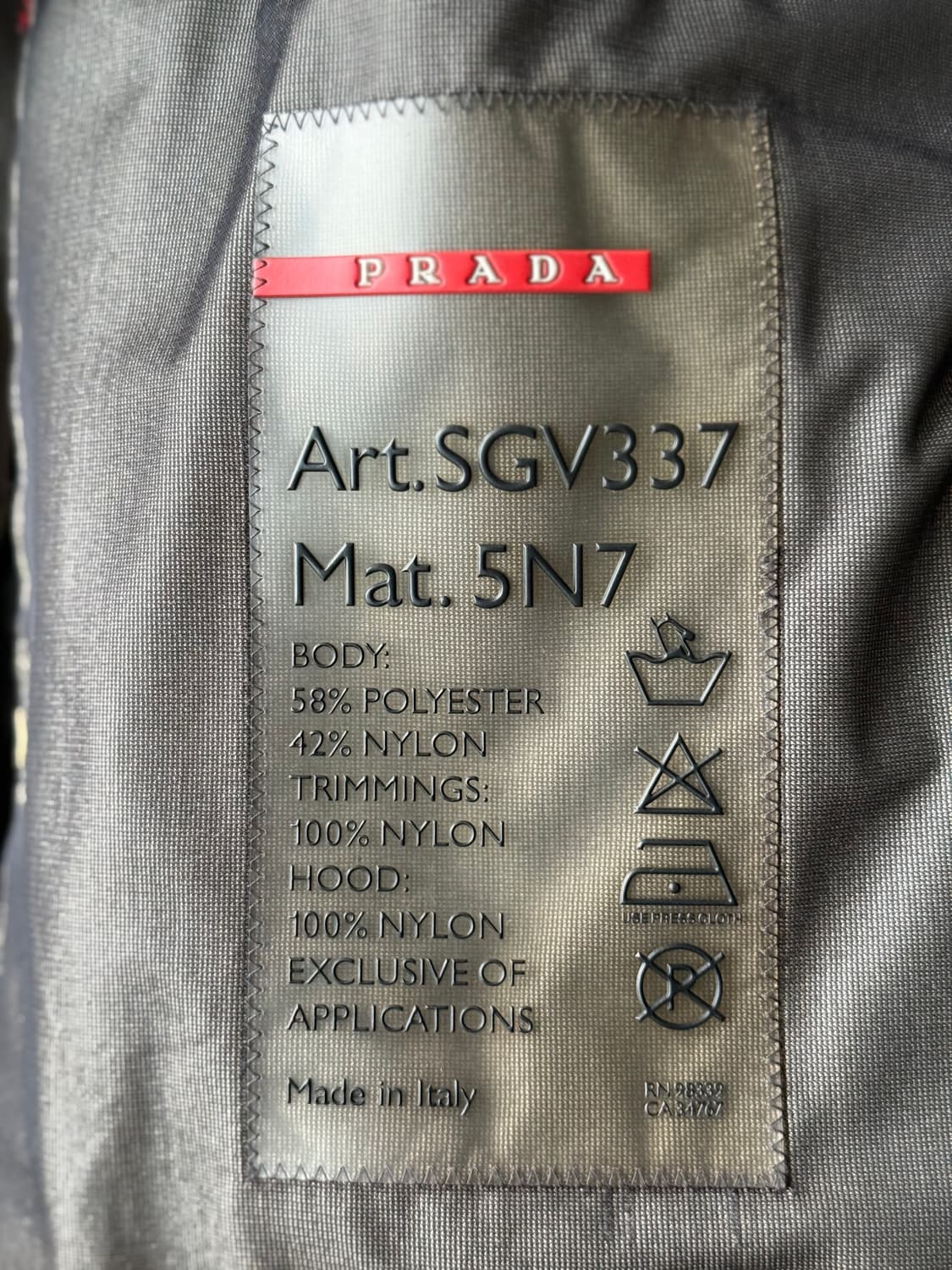 프라다 루나로사 자켓 상품이미지6